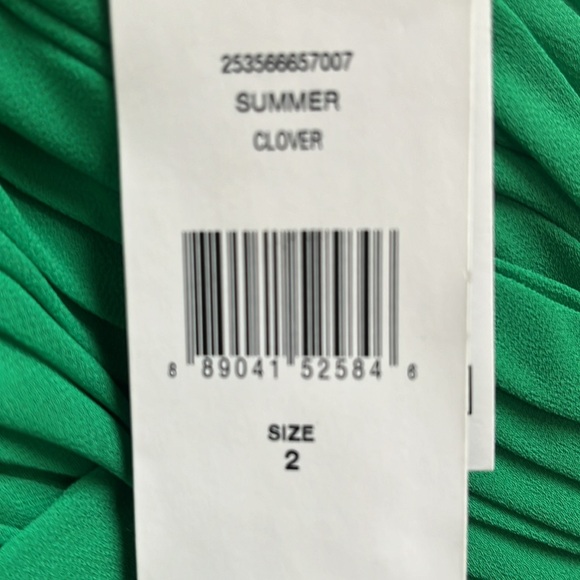 ‘RALPH LAUREN EVENING’ EVENING GOWN KELLY GREEN / SIZE 2. - Picture 9 of 9